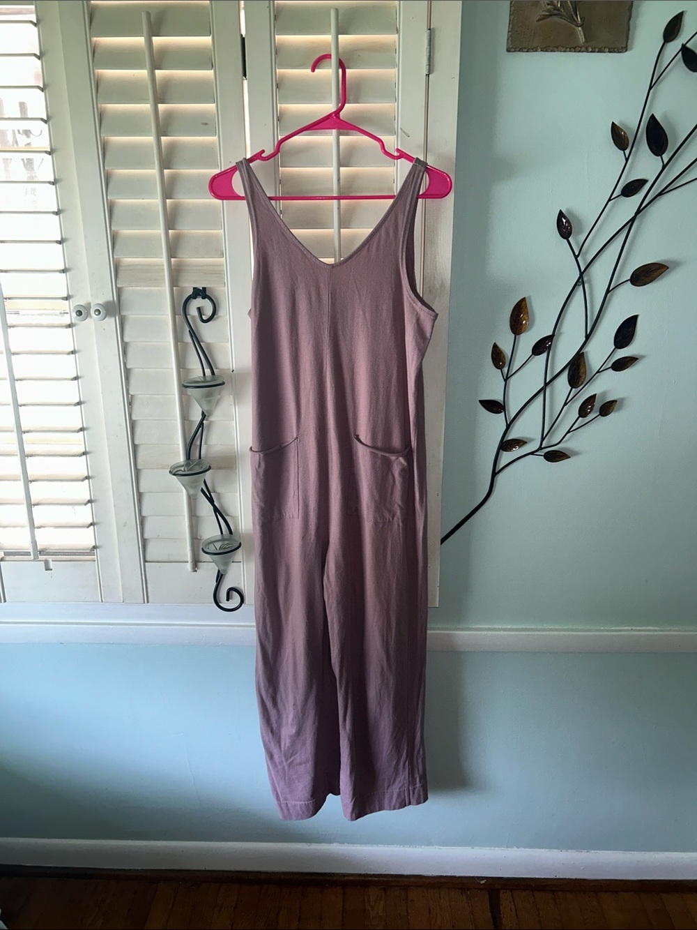 Pact Women's Lightweight Mauve pink Jumpsuit - Picture 2 of 8